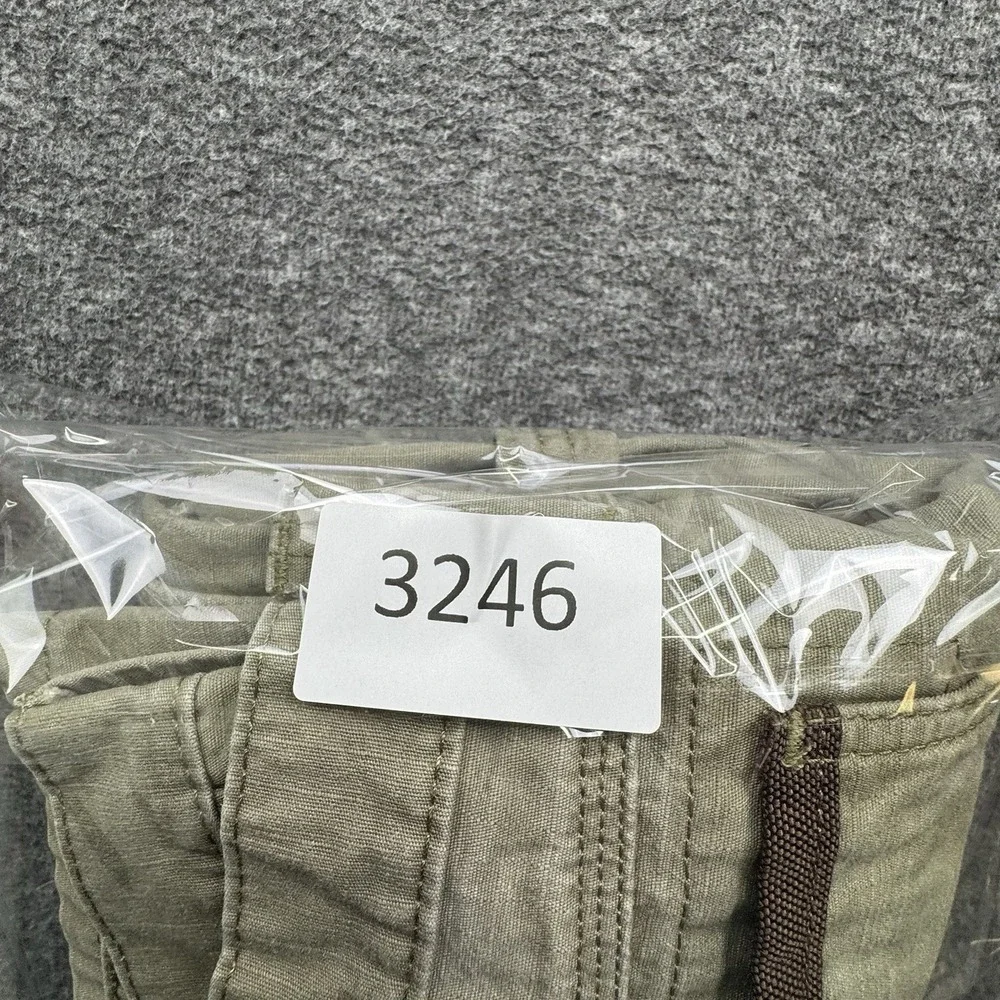 Wrangler Riggs Canvas Double Knee Cargo‎ Pants Green Carpenter Men's 38x30 Work